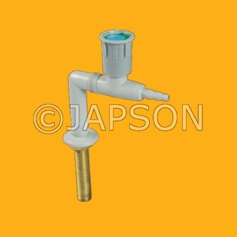 Gas Tap, Euro, Single cone 90°, for Pharma & Lab Gas Tap, Euro, Single cone 90°, for Pharma & Lab